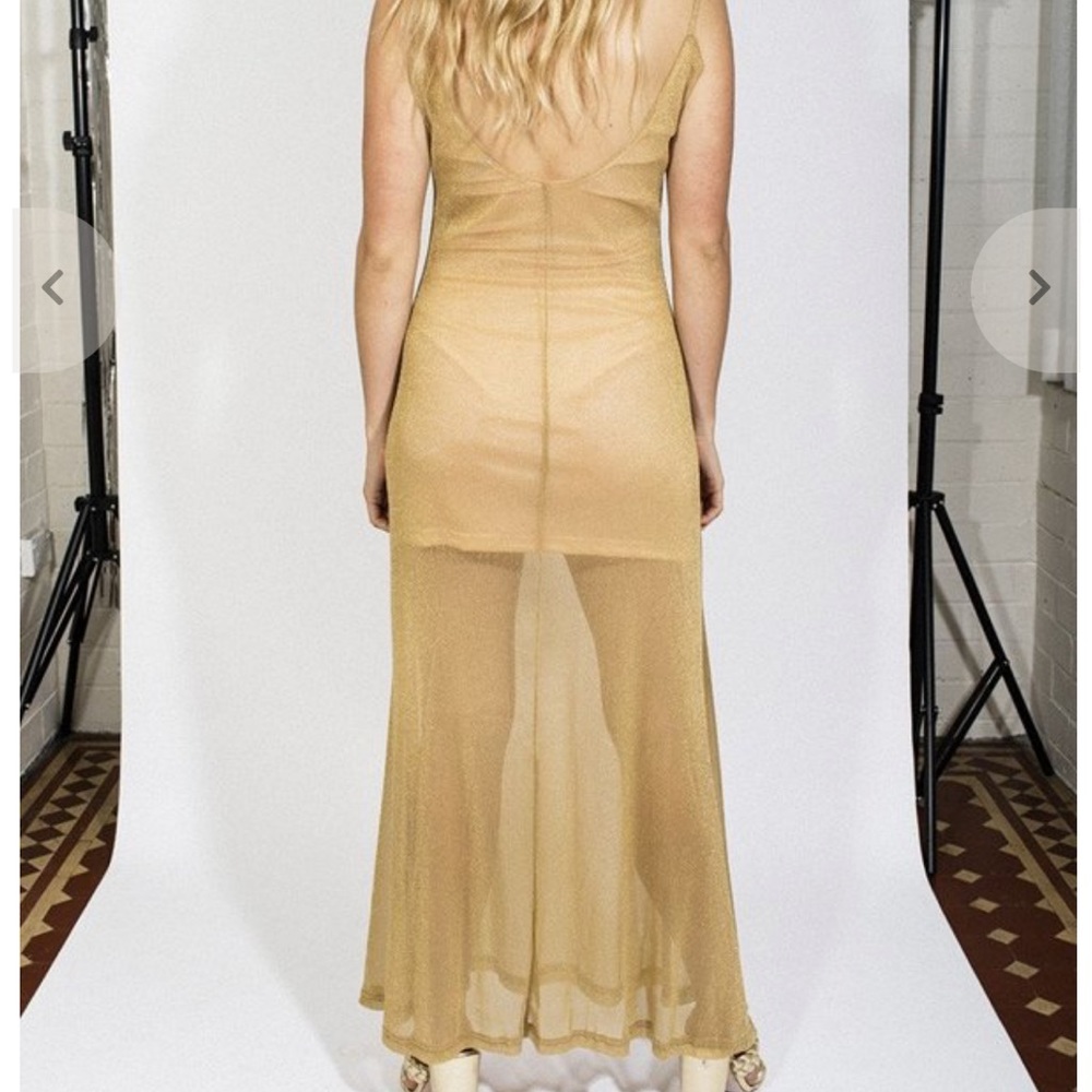 Lenni the label gold bendita dress new with tags - Picture 5 of 13